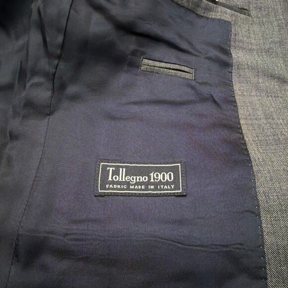 J Crew Ludlow Blazer Jacket Mens 38R Tollegno 1900 Gray Italian Wool - Picture 6 of 14